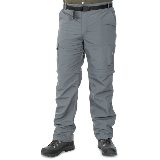 Rynne - Mens Active Zipoff Trousers - Carbon