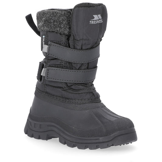 Strachan 2 Boys' Waterproof Snow Boots - Black
