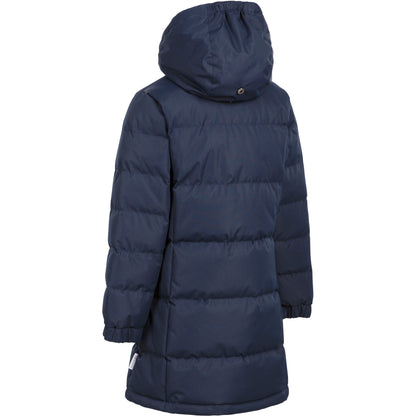 Tiffy Girls Padded Casual Jacket in Navy