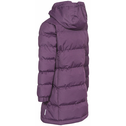 Tiffy Girls Padded Casual Jacket - Potent Purple