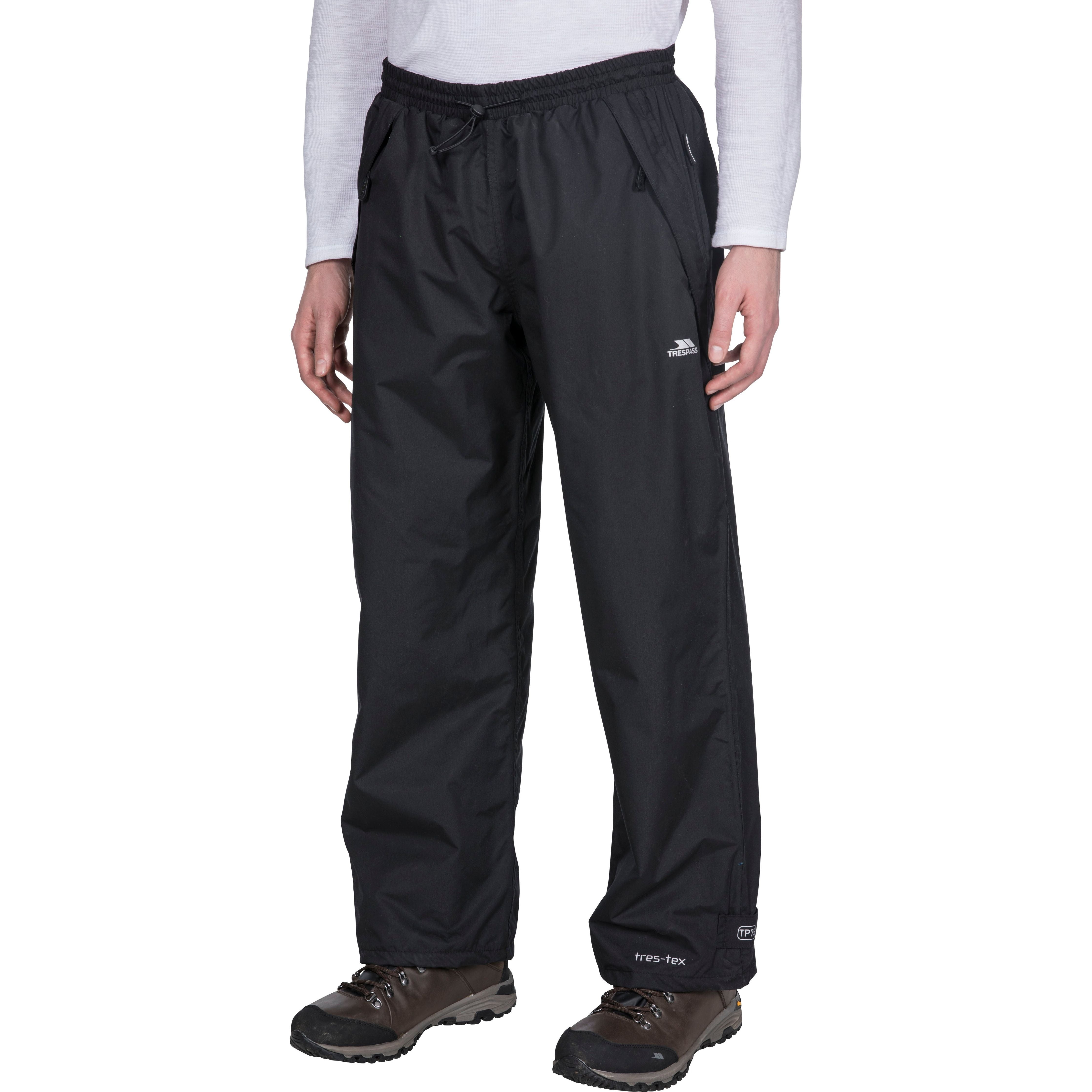 Trespass Mens Hemic Softshell Trousers Waterproof Trousers cancerorgin