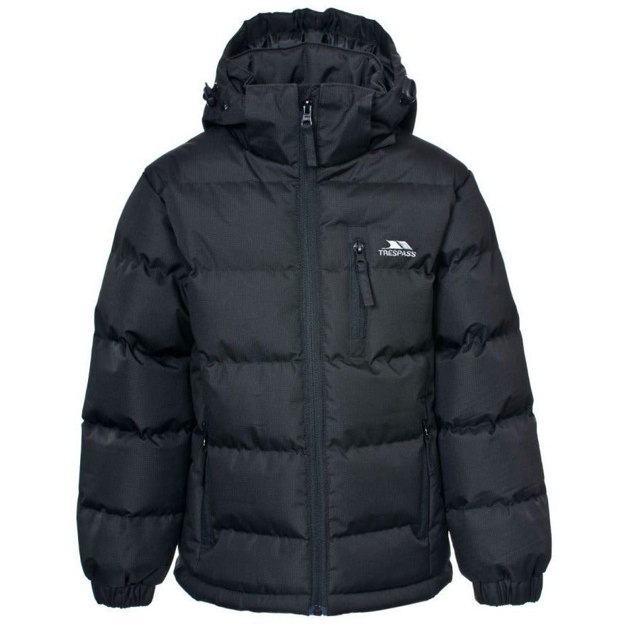 Tuff Boys Padded Casual Jacket in Black