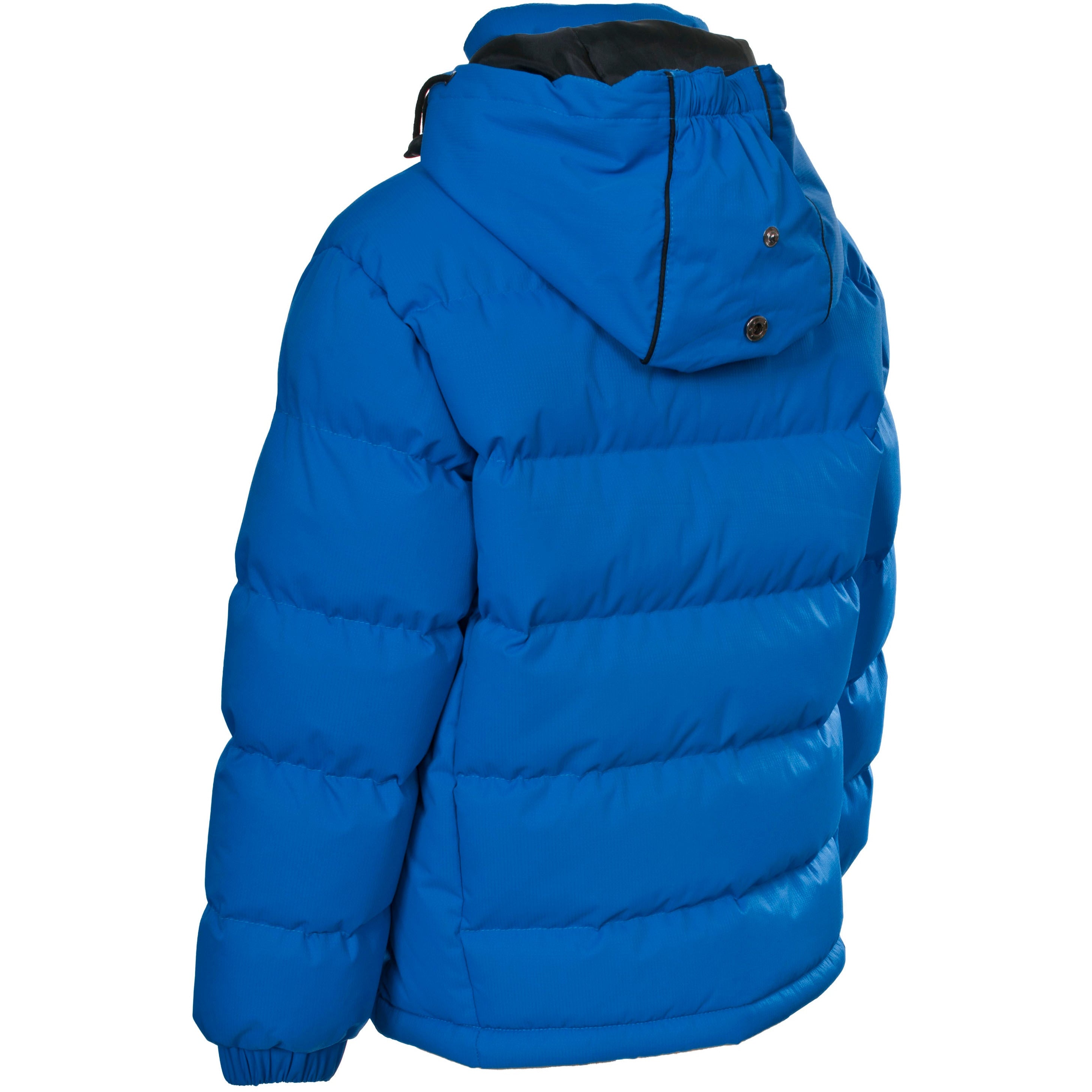 Trespass boys tuff cheap padded hooded jacket blue