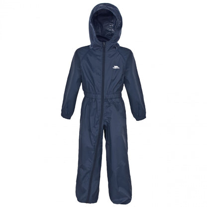 Button Kids' Waterproof Puddle Suit in Navy