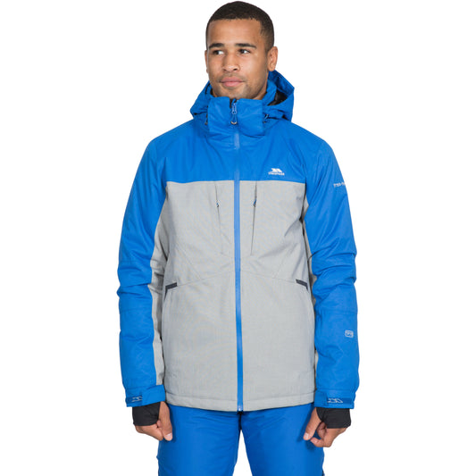 Ventnor Men's Padded Waterproof Ski Jacket in Blue