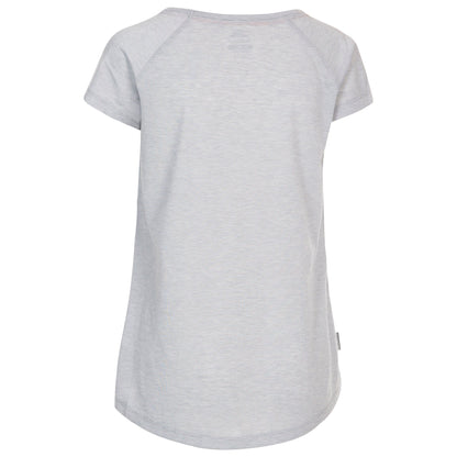 Vera Women's Quick Drying T-Shirt in Platinum Grey