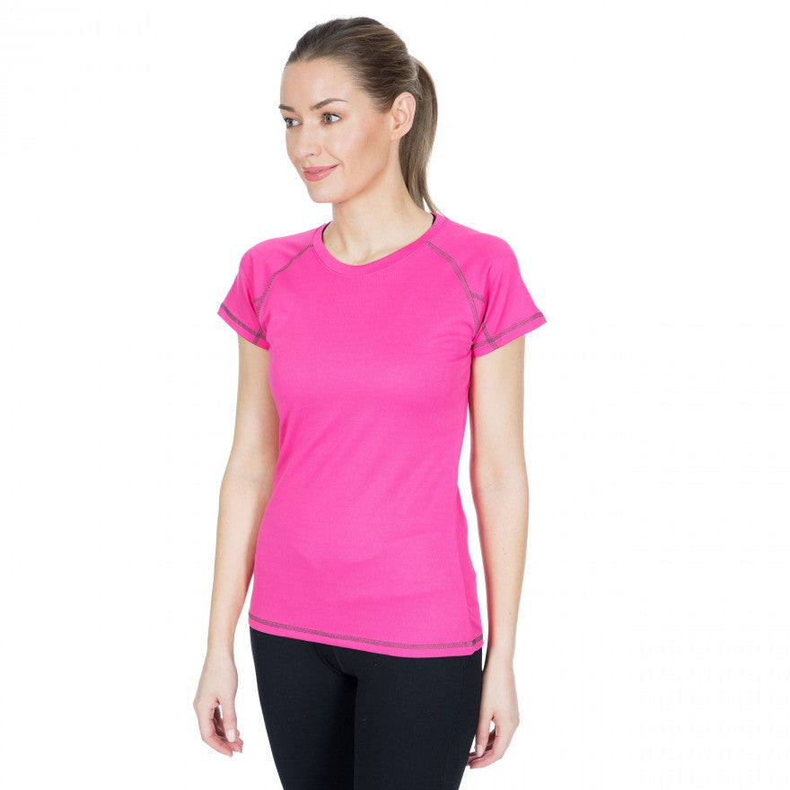 Viktoria Women's Active T-Shirt - Pink Lady