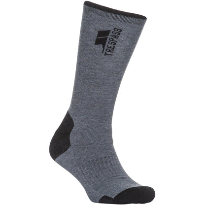 Wayfarer Men's Light Hiker Coolmax Trekking Socks in Carbon