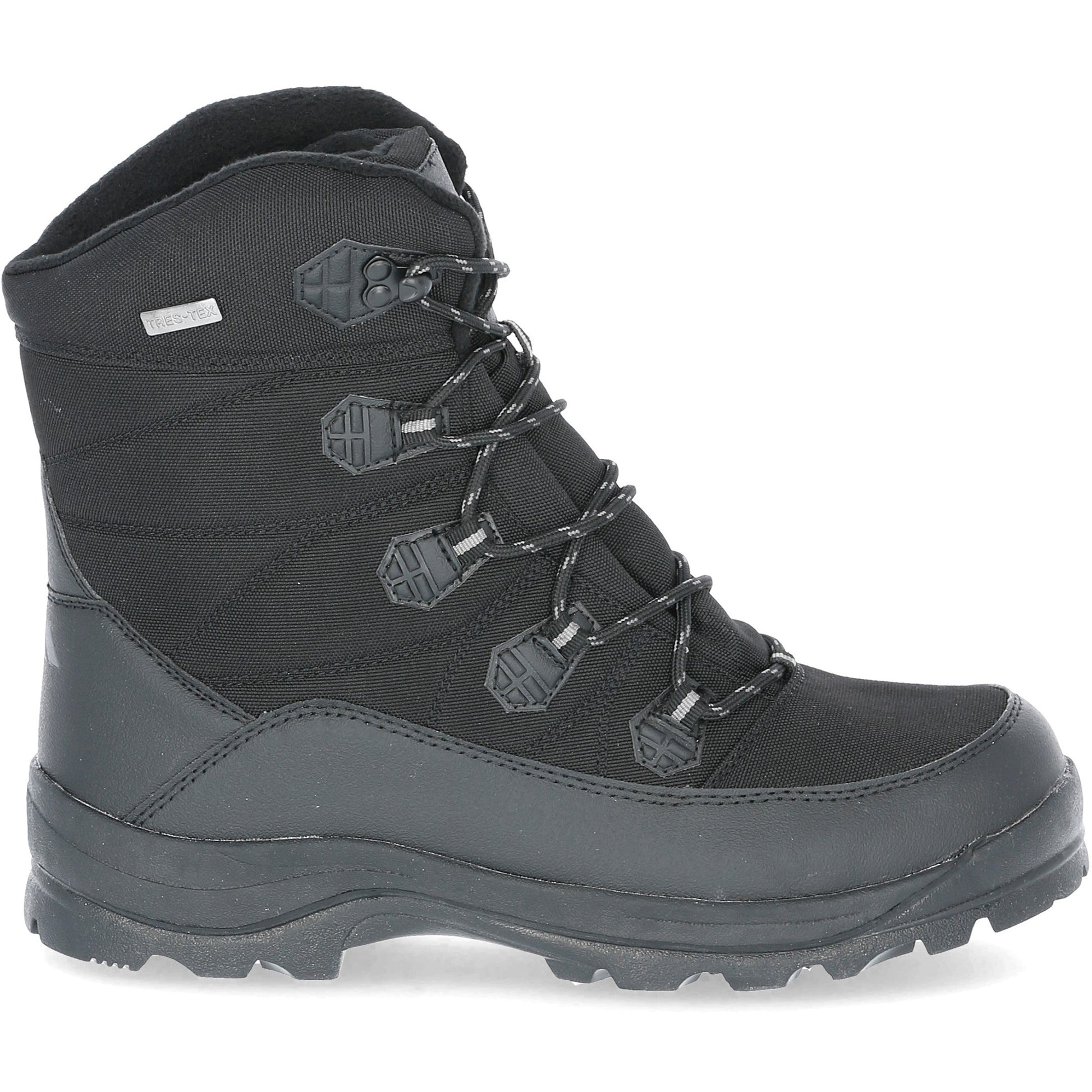 Zotos Men's Snow Boots Black Trespass Ireland